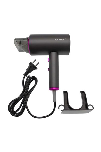 Kemei Kemey KM-8221 Επαγγελματικό Σεσουάρ Μαλλιών με Αρνητικά Ιόντα 1800W