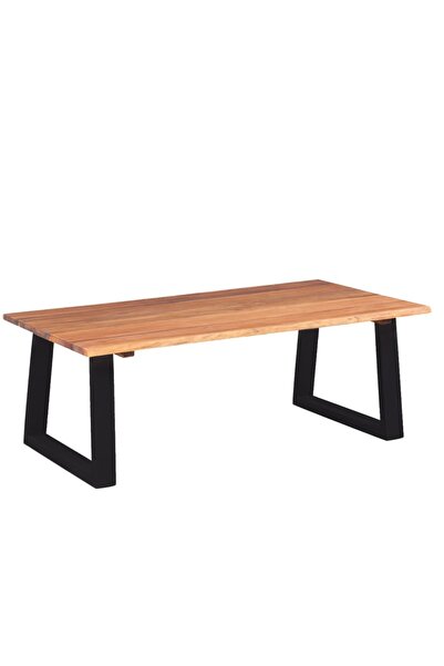 vidaxl Măsuță de cafea din lemn solid de acacia, 110 x 60 x 40 cm