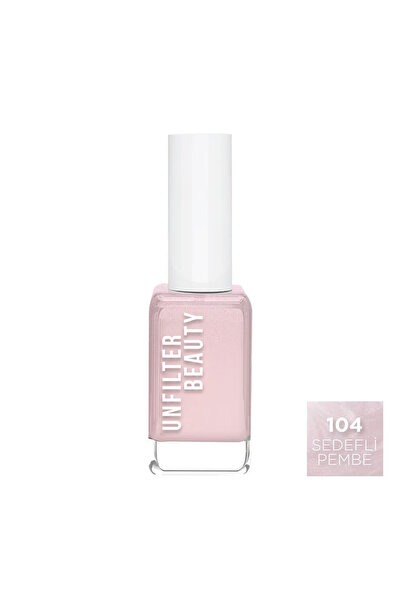 Unfilter Beauty Oje Sedefli Pembe No: 104 — Uzun Süre Kalıcı, Hızlı Kuruyan, ...