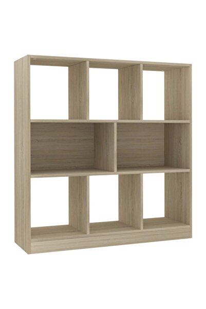 vidaxl Bibliotecă, stejar sonoma, 97,5x29,5x100 cm, lemn prelucrat