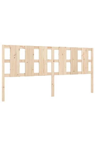vidaxl Tăblie de pat, 205,5x4x100 cm, lemn masiv de pin