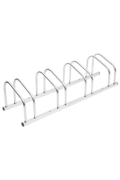 vidaxl Suport pentru biciclete, pentru 4 biciclete, din oțel galvanizat