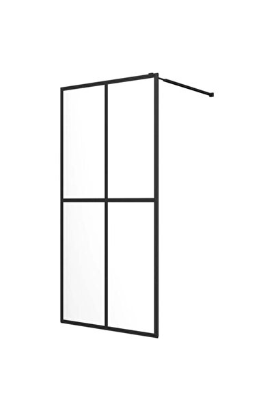vidaxl Paravan de duș walk-in, 118 x 190 cm, sticlă securizată transparentă