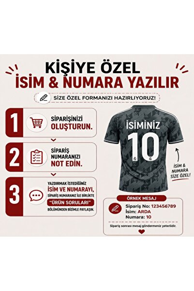 sonvadi GRİ DESENLİ YETİŞKİN FORMA UNISEX ÖZEL İSİM YAZILIR