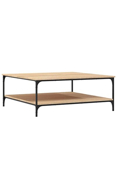 vidaxl Măsuță de cafea stejar sonoma 100x100x40 cm lemn prelucrat