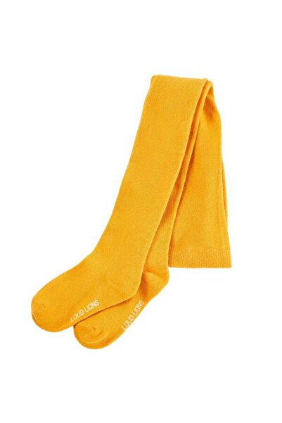 vidaxl Colanți pentru copii, ocre, 104