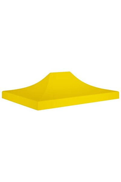 vidaxl Acoperiș cort de petrecere, galben, 270 g/m², 4.5 x 3