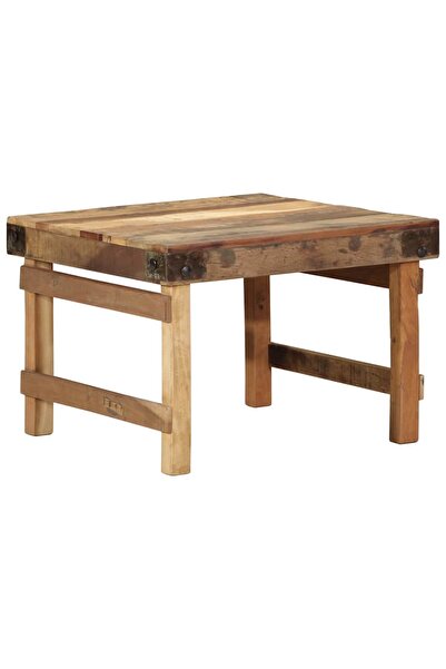 vidaxl Masă de cafea Maro 60 x 55 x 40 cm Lemn recuperat masiv