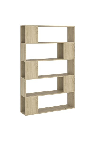 vidaxl Bibliotecă/Separator cameră, stejar sonoma, 100x24x155 cm PAL