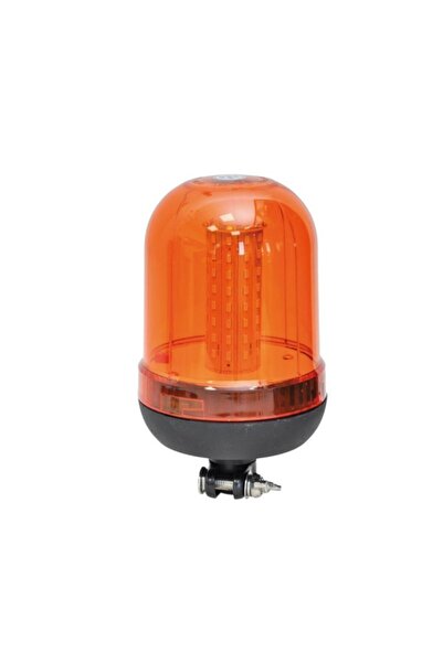 AUTOMAX Girofar auto 12V/24V orange cu 80 Leduri 18x11cm , fixare cu conector