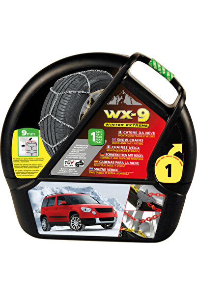 Lampa WX-9 Χειμερινές Αντιολισθητικές Αλυσίδες Extreme N 60.5 9 mm