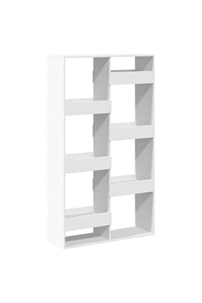 vidaxl Bibliotecă, albă, 100 x 33 x 175 cm, lemn prelucrat
