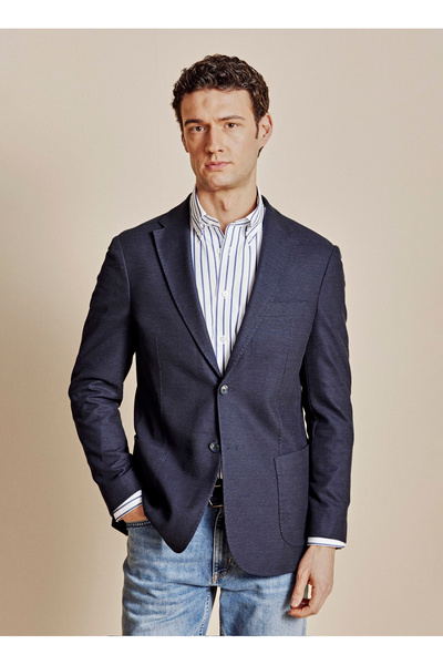 BROOKS BROTHERS Lacivert Erkek Slim Fit Ceket BBSS26MBL010