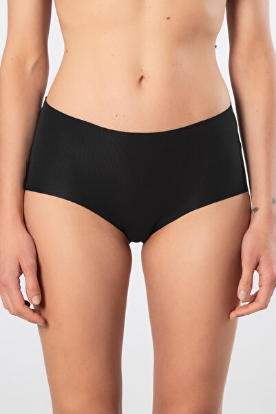 TÜREN Women's Seamless Laser Cut Cotton High Waist Panties