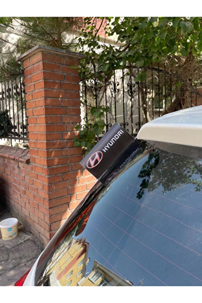 ESLEM Hyundai Compatible Car Trunk Sticker Black Ground Quality Printing Foil...