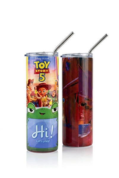HOLOL Thermal Insulated Mug with Design of Toy Story 5 Tumbler Cup Toys Story...