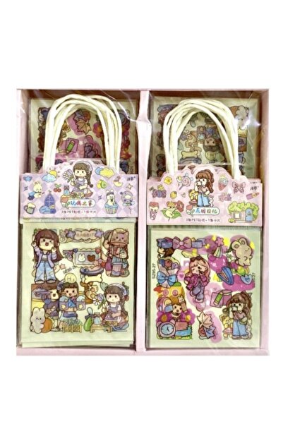 Vagon Bag Stickers Transparent - 5 Pieces