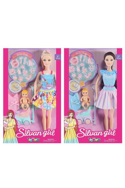 ToyMarkt Κούκλα 29εκ., Μωρό + Μίνι Όχημα 20x32x5εκ. 922101