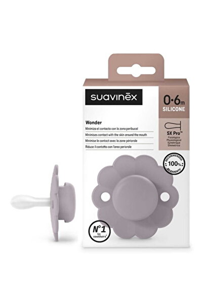 Suavinex Σουζέτα φυσιολογική SX Pro 0-6 ΜΗΝΕΣ WONDER Λεβάντα