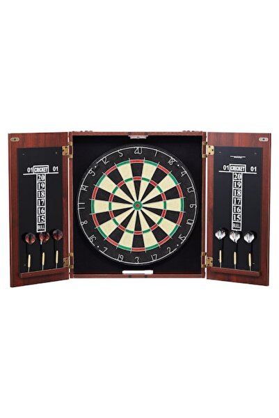 OEM Joc clasic de darts, design retro, 1-8 jucători, 6 săgeți cu vârf de oțel...