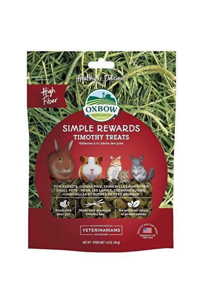 Oxbow Timothy Simple Rewards Λιχουδιά Τρωκτικών 40gr