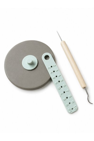 BESİNG Cutter circular din lut reglabil pentru imprimare 3D |   Cutter circular reglabil pentru lut |   Aparat de tăiere ceramică și lut polimeric