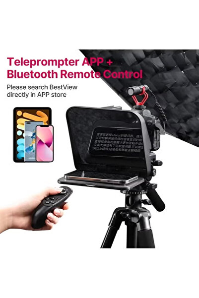 ulanzi RT02 Universal Teleprompter Prompter DSLR Camera Smartphone Tablet Lap...