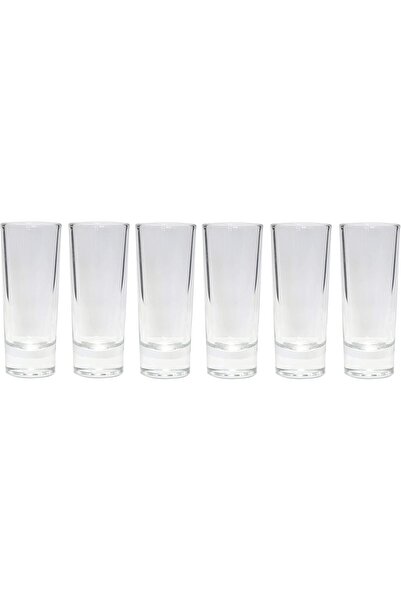 UBOYLI 2 Ounce Tall Shot Glass for Tequila Vodka-Set of 6 Party Shot Glasses ...