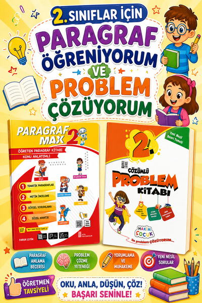 Ata Yayıncılık 2.Sınıflar İçin Öğretmen Tavsiyeli Paragraf Öğreniyorum ve Pro...