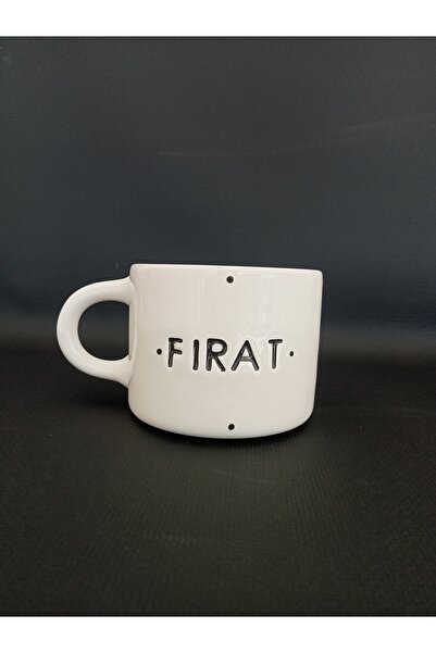 Zümrüdüanka Seramik Handmade Ceramic Mug Personalized with Men's Names