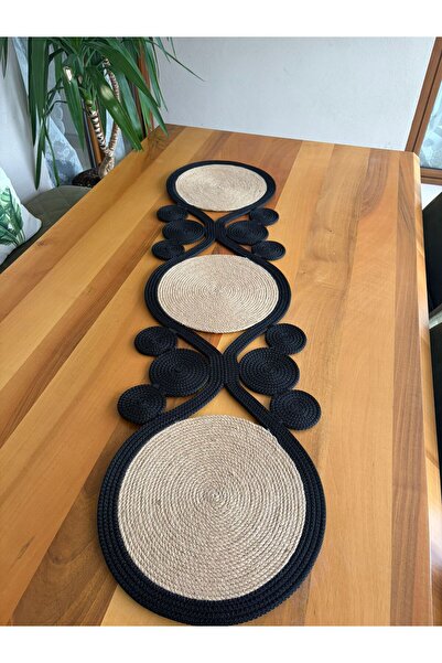 Nev Design Jute, Straw, Runner, Tablecloth 130X33