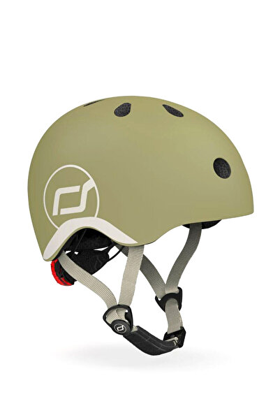 SCOOT AND RIDE Olive Helmet Yeşil Bebek Çocuk Kaskı