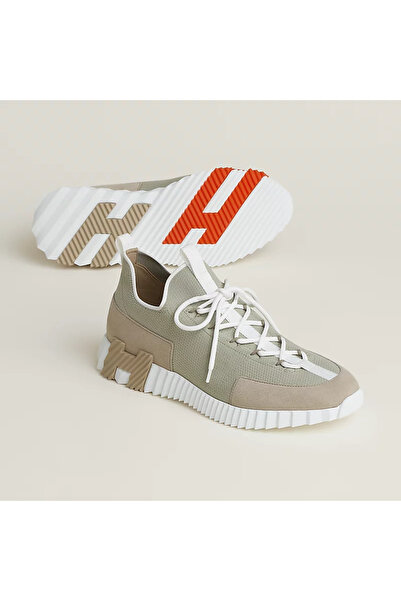 HERMES PARIS Mens luxurious Lift Slip-On Sneakers