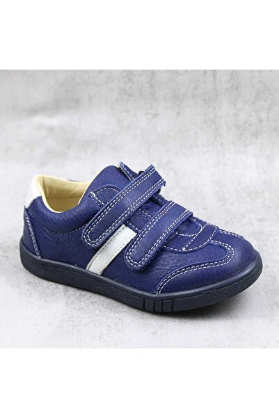 tino Pantofi sport , pentru copii , din piele naturala 1839-BLEU/BLEU