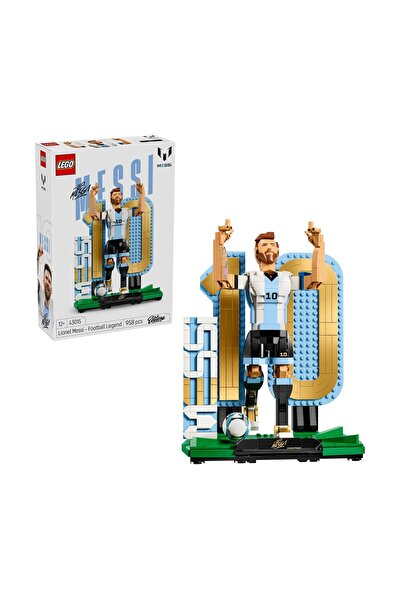 Noname LEGO Art Football Лионел Меси — Футболна легенда 43015 Комплект за дек...