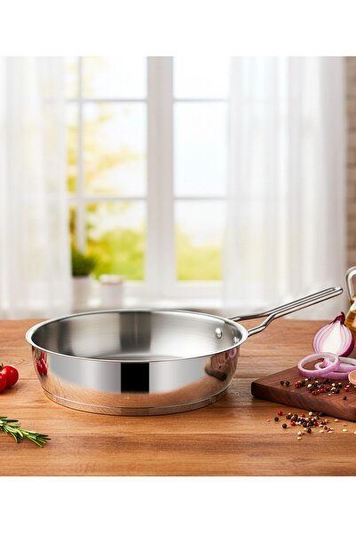 ÖZLİFE KROS 22 cm Tekli Çelik Tava