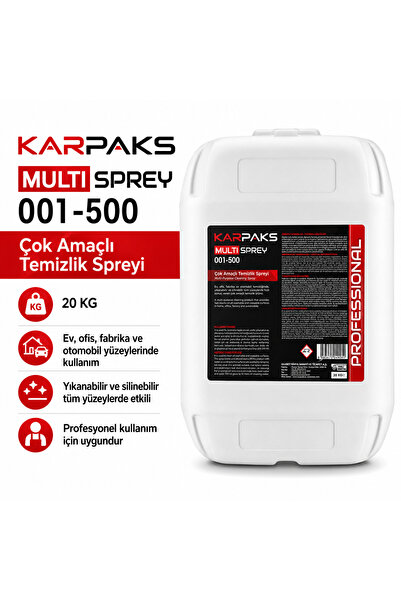 KARPAKS Multi Sprey Leke Sökücü 20Kg