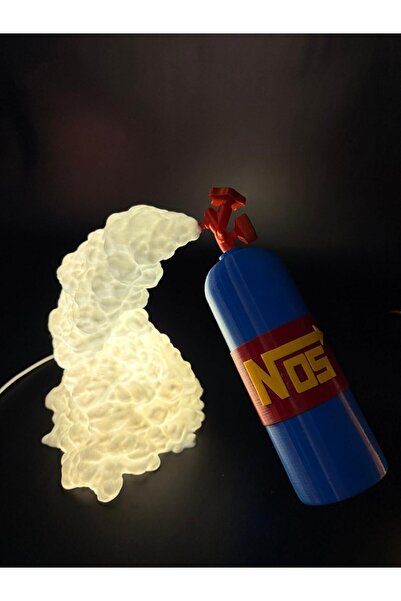 Nilce3D Turbo Tasarımlı LED Gece Lambası