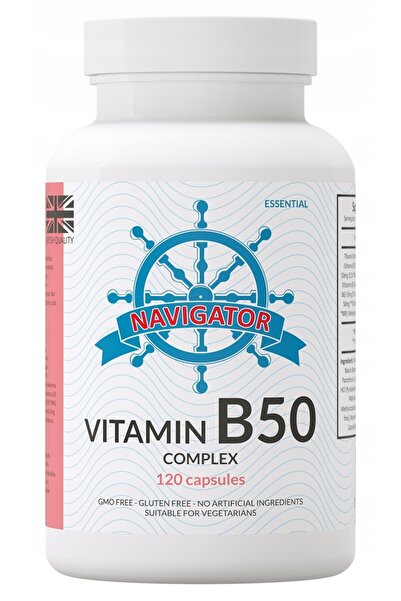 NAVIGATOR Complex de Vitamina B50 120 Capsule