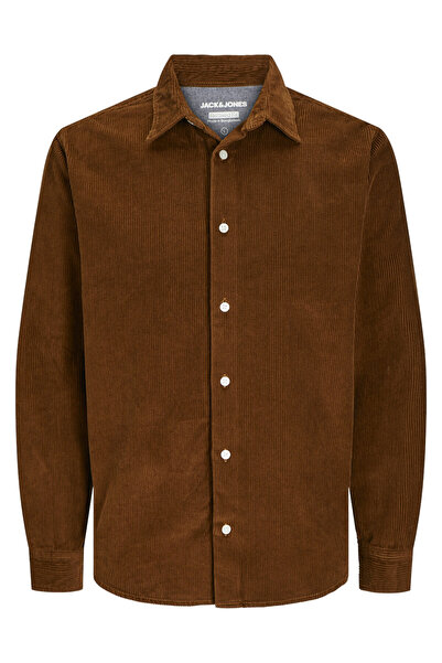 Jack & Jones Jjcorduroy Velvet Color Overshirt - Ls Model