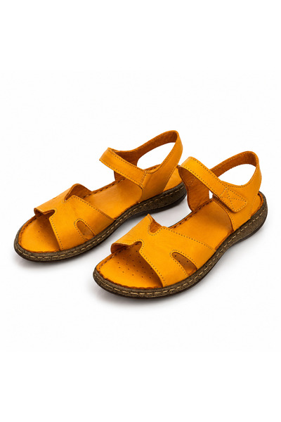 PATRON SHOES Genuine Leather Orthopedic Sole Women Sandals – Lightweight , St...