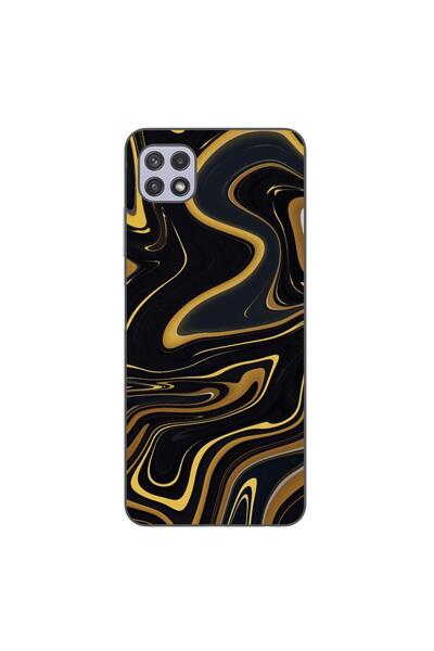 OEM Husa compatibila cu Samsung Galaxy A22 5G Silicon Gel Tpu Model Acrylic Glow