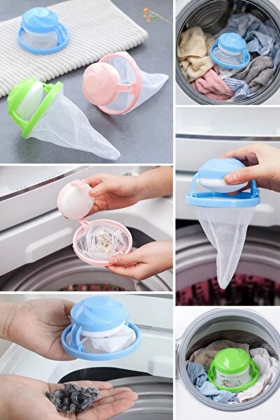 Buffer ®   Washing Machine Lint Collector Filter – Washable Hair, Fur, Lint, ...