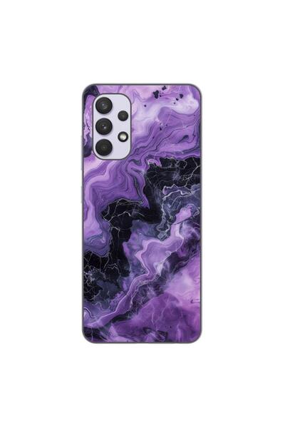 OEM Husa compatibila cu Samsung Galaxy A32 5G Silicon Gel Tpu Model Abstract ...