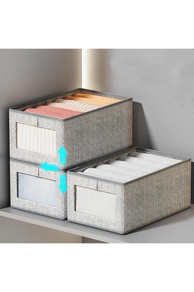 Urban URBANNX Wardrobe Clothes Organizer,4 Pack Drawer Organizers and Clothes...