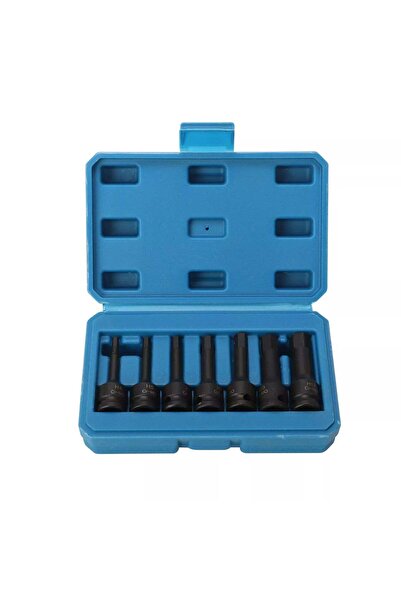Vivendo Комплект ударни накрайници Torx T20-T60, за квадрат 1/2 инча, 7 броя