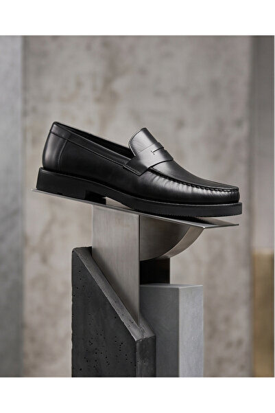 CRC AYAKKABI Premium Series Classic Genuine Leather Men's Casual Loafer Shoes