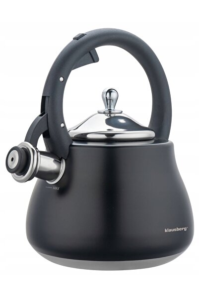 Klausberg Ceainic cu fluier KB-7918 2.8L inducție gaz oțel inoxidabil