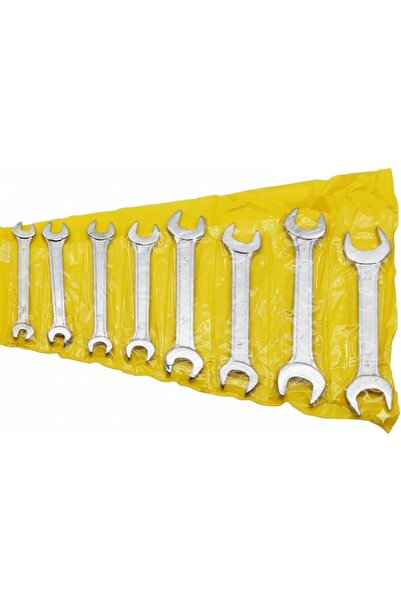 Royal Rain Store 8 Parça Anahtar Takımı Seti Ağzı Açık Çift Taraflı 6-22MM 6X...