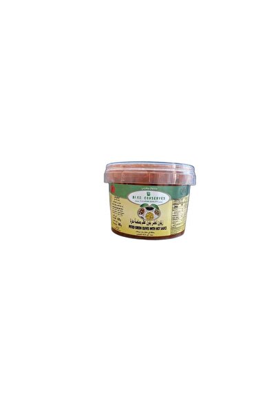 OEMS Green olives without bone with hot sauce